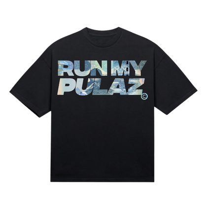 RUN MY PULAZ TEE BOTS 60 - BLACK