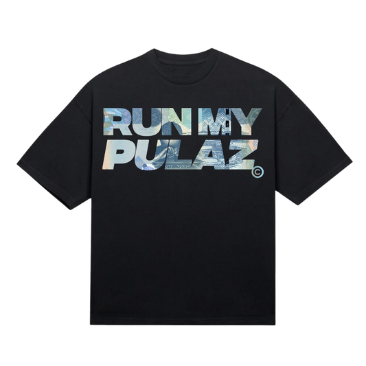 RUN MY PULAZ TEE BOTS 60 - BLACK