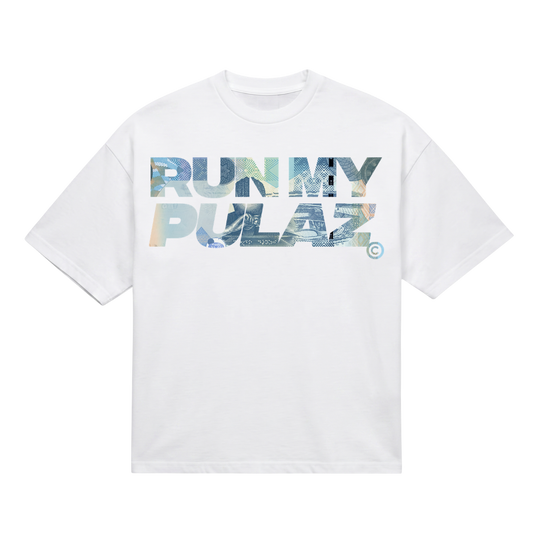 RUN MY PULAZ TEE BOTS 60 - WHITE
